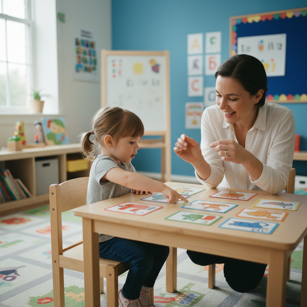 كيفية تحديد علامات تأخر الكلام