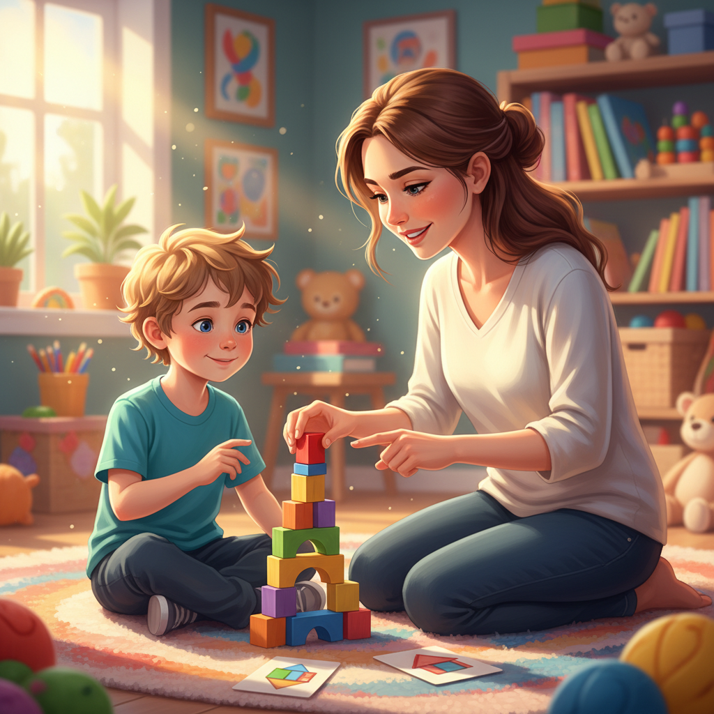 كيفية التعامل مع السلوكيات النمطية والمتكررة لدى أطفال التوحد