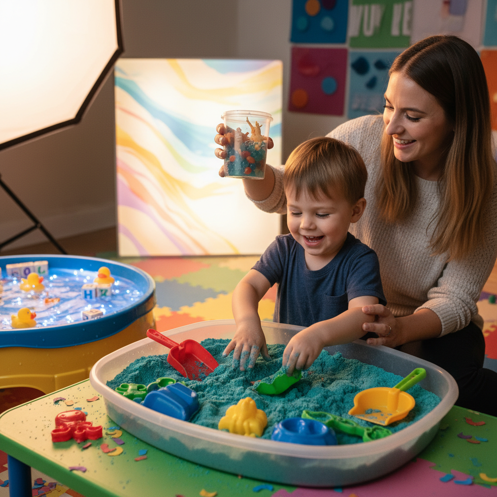 أهمية العلاج الحسي للأطفال: فوائده وكيفية تطبيقه