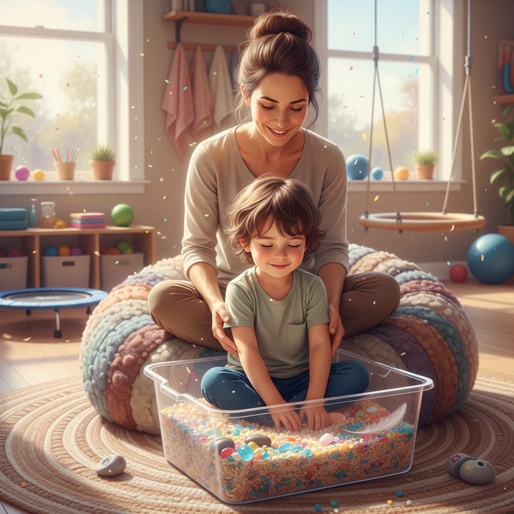 دليل شامل لعلاج اضطرابات المعالجة الحسية عند الأطفال